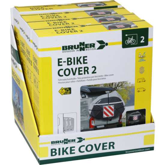 Krycí plachta Brunner E-Bike Cover 2 Barva: šedá