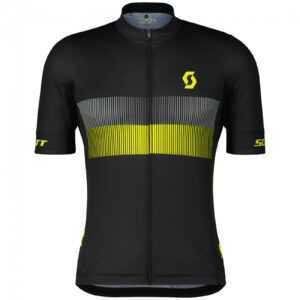 Pánský cyklistický dres Scott RC Team 10 SS Velikost: L / Barva: černá/žlutá