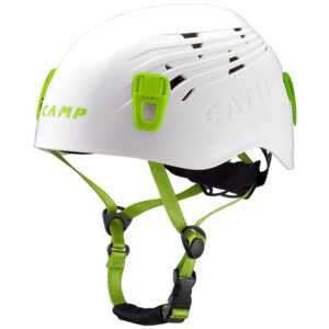 Lezecká helma Camp Titan Velikost helmy: 48-56 / Barva: bílá/zelená