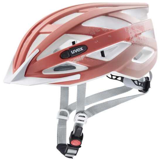 Cyklistická helma Uvex Air Wing Cc Velikost helmy: 52-57 cm / Barva: bílá/růžová