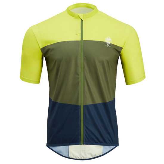Pánský cyklistický dres Silvini Turano Pro Velikost: M / Barva: zelená/modrá