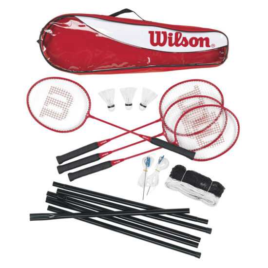 Sada na badminton Wilson Tour Set - 4 rakety Wilson Sada na badminton Wilson Tour Set - 4 rakety