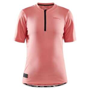 Dámský cyklistický dres Craft Core Offroad Ss Velikost: S / Barva: růžová