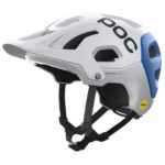 Cyklistická helma POC Tectal Race MIPS Velikost helmy: 51-54 cm / Barva: bílá/modrá