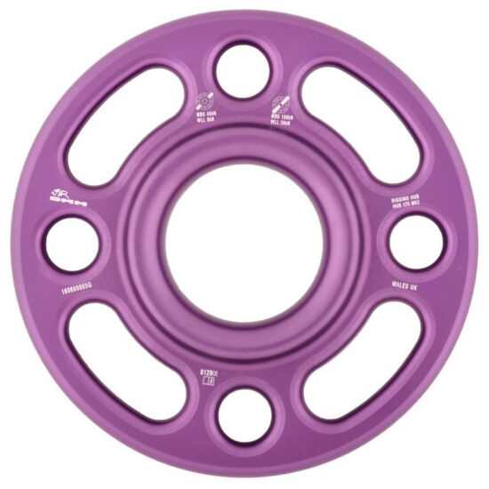 Kotvící deska DMM Rigging Hub Large Barva: fialová Kotvící deska DMM Rigging Hub Large Barva: fialová