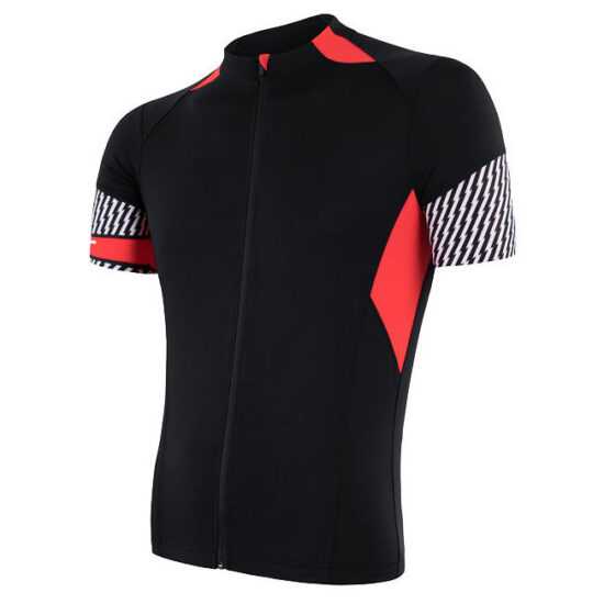 Pánský cyklistický dres Sensor Cyklo Race Velikost: M / Barva: černá