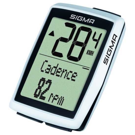 Cyklocomputer Sigma BC 12.0 WL STS/CAD Barva: bílá/černá Cyklocomputer Sigma BC 12.0 WL STS/CAD Barva: bílá/černá