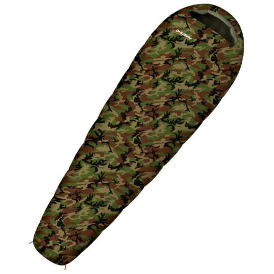 Spacák Husky Junior Army -10°C Barva: zelená Spacák Husky Junior Army -10°C Barva: zelená