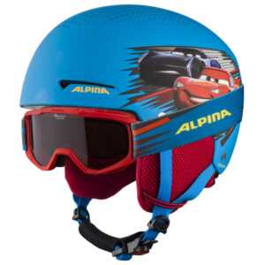 Dětská lyžařská přilba Alpina Zupo Disney set Velikost helmy: 48-52 cm / Barva: modrá