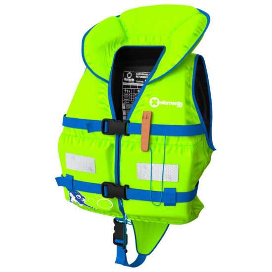 Dětská záchranná vesta Elements Gear BABY PLUS Velikost: S / Barva: zelená Dětská záchranná vesta Elements Gear BABY PLUS Velikost: S / Barva: zelená