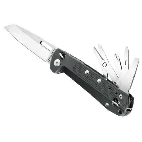 Multifunkční nůž Leatherman Free K4 Barva: černá/stříbrná Multifunkční nůž Leatherman Free K4 Barva: černá/stříbrná