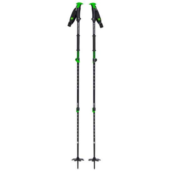 Lyžařské hole Black Diamond Traverse 3 Ski Poles Délka holí: 125 cm / Barva: černá/zelená