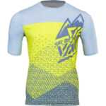 Pánský cyklistický dres Silvini Denno Velikost: XL / Barva: modrá/žlutá