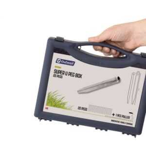 Sada ocelových kolíků Outwell Super U-Peg