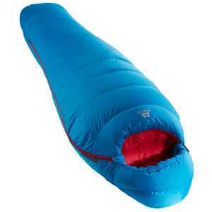 Spacák Mountain Equipment Classic 1000 Regular Women's Zip: Levý / Barva: modrá