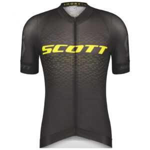 Pánský cyklistický dres Scott M's RC Pro SS Velikost: L / Barva: černá/žlutá