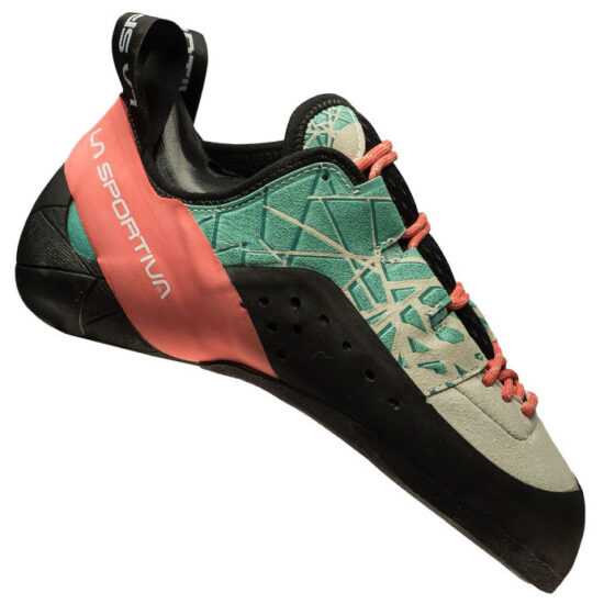 Dámské lezečky La Sportiva Kataki Woman Velikost bot (EU): 40 / Barva: šedá/zelená