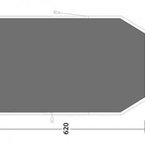 Podlážka stanu Outwell Footprint s integrovaným přepínačem vpředu Norwood 6