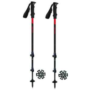 Trekové hole Hannah Trek Fl Barva: černá/červená