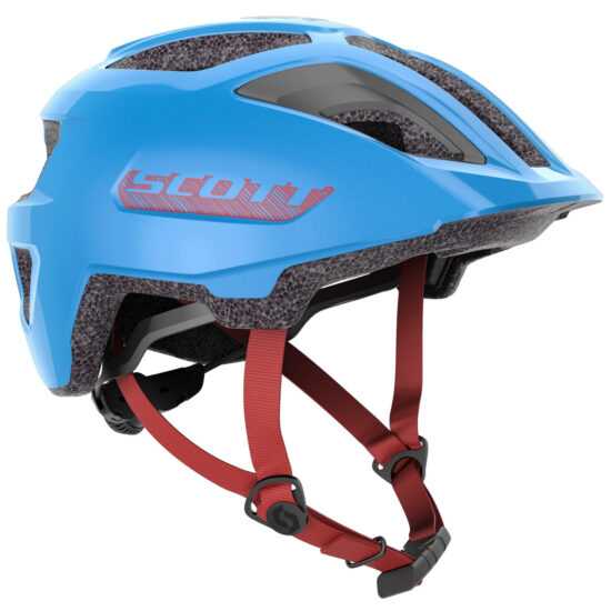 Dětská cyklistická helma Scott Spunto Junior Velikost helmy: 50-56 cm / Barva: modrá