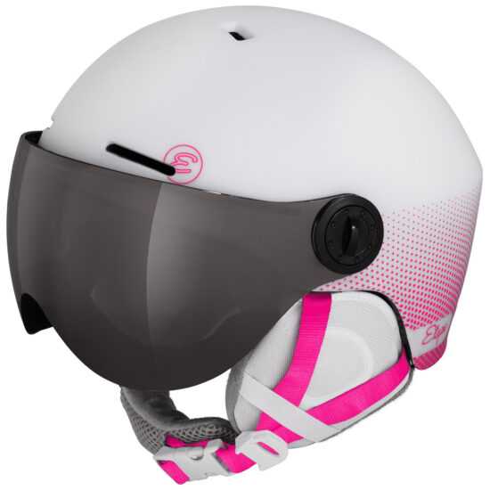 Dětská lyžařská přilba Etape Speedy Pro Velikost helmy: 53-55 cm / Barva: bílá/růžová
