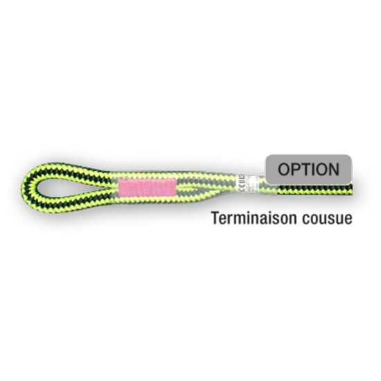 Arboristické lano Beal Ginkgo 12mm + 2x šit. oko 4m Barva: černá/žlutá Arboristické lano Beal Ginkgo 12mm + 2x šit. oko 4m Barva: černá/žlutá