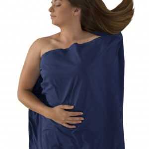 Pružná vložka do spacáku Expander Liner - Long Modrá