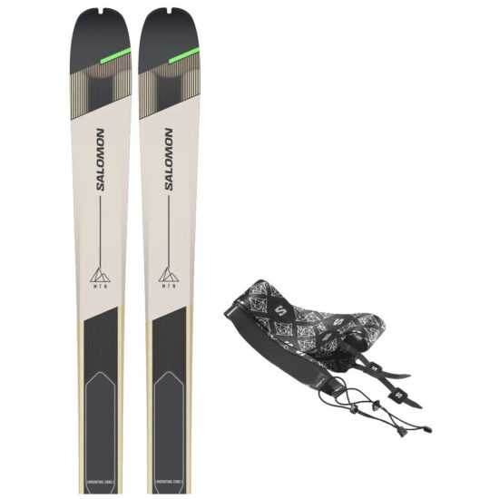 Skialpový set Salomon MTN 86 Carbon + pásy Délka lyží: 164 cm
