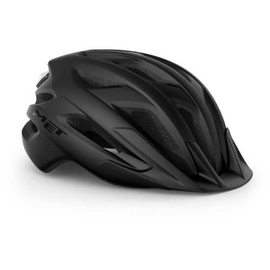 Cyklistická helma MET Crossover Velikost helmy: 52-59 cm / Barva: černá