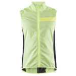 Pánská cyklovesta Craft Essence Light Wind Velikost: M / Barva: žlutá