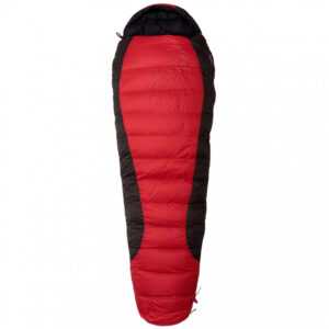 Spacák Warmpeace Viking 900 195 cm Zip: Levý / Barva: červená/šedá