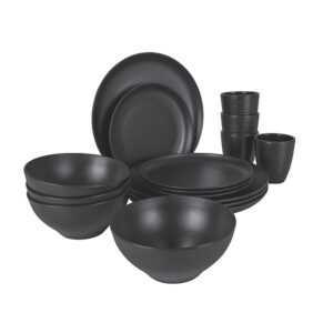 Bo-Camp Sada nádobí 16 ks - Antracit