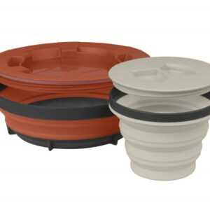 Set víček X-Seal & Go Large - Rust / Sand