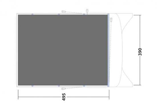 Podlážka stanu Outwell Footprint Avondale 6PA Podlážka stanu Outwell Footprint Avondale 6PA