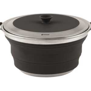 Hrnec s poklicí Outwell Collaps 4.5L Midnight Black