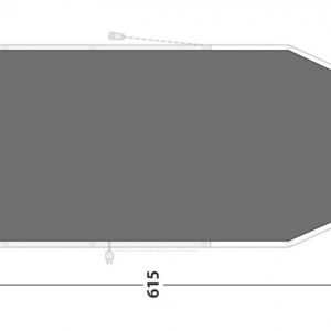 Podlážka stanu Outwell Footprint s integrovaným přepínačem vpředu Parkdale 4PA