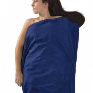 Vložka do spacáku Silk/Cotton Travel Liner Standard (Rectangular) Modrá