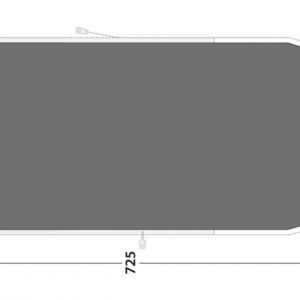 Podlážka stanu Outwell Footprint s integrovaným přepínačem vpředu Winwood 8