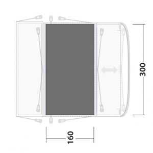 Podlážka Outwell stanu Footprint Maryville 260SA Flex